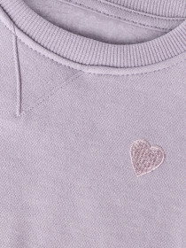 NAME IT Sweatshirt Vima Lavender Gray